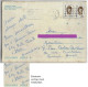 Argentina 1973 Postcard Photo Buenos Aires Sent To Curitiba Brazil Stamp General San Martin Telefunken Sorting Mark - Cartas & Documentos