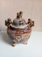 Brule Parfum En Porcelaine Japonais Satsuma Hauteur 17 Cm - Aziatische Kunst