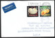 Luxembourg 2013 Mushroom, Flora,Fungi,Eukaryotic, Microorganisms, Airmail Cover To India (**) Inde Indien - Brieven En Documenten