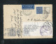 "SCHWEDEN" 1959, AK Mit "ZENSUR" Per Luftpost Nach Cairo (5798) - Storia Postale