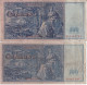 Delcampe - Kleines Konvolut An Reichsbanknoten - Collezioni