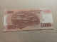 Billete De Corea Del Norte De 5000 Won, Conmemorativo 70 Aniversario, Año 2013, UNC - Korea, North