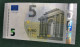 5 EURO SPAIN 2013 DRAGHI V008B2 VB SC FDS UNC. ONLY FOUR ODD NUMBERS - 5 Euro