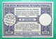 COUPON REPONSE INTERNATIONAL BULLE SUISSE 40C 1947 - Antwoordbons