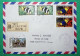 RECOMMANDE YATE NOUVELLE CALEDONIE POUR CALVISSON GARD FRANCE 1984 LETTRE COVER - Storia Postale