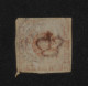 DENMARK 1862, Horn With Lines, 4 S, Mi #7, Used, CV: €20 - Used Stamps