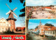 73836773 Aurich Ostfriesland Windmuehle Marktplatz Strassenpartie Aurich Ostfrie - Aurich