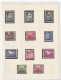 India AZAN HIND STAMPS WITH SOLDIERS CARRYING AZAD HIND FLAG AND CEREMONIAL SWORDS TOATL 11 STAMPS MINT (212) - Timbres De Bienfaisance