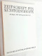 Zeitschrift Für Kunstgeschichte; 34. Band 1971, Heft Bibliographischer Teil - Kunstführer