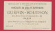 Chocolat Guérin Boutron, Jolie Chromo Lith. Vallet Minot, Fillettes, Polichinelle, Promenade - Guerin Boutron