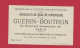 Chocolat Guérin Boutron, Jolie Chromo Lith. J. Minot, Marchande De Pommes De Terre Frites - Guerin Boutron