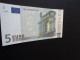 FRANCE : 5 EURO   2002    Signature Jean Claude TRICHET  Lettre U Impression L 030J5 *    NEUF * - 5 Euro