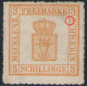 3 Shilling Chromgelb - Schwerin Nr. 7 II Mit DZ/Abart - Ungebraucht Mit Gummierung - Pracht - Mecklenbourg-Schwerin