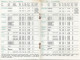 Luxair Aviation Horaire Du 1° Avril 1971 Réseau – Explications Des Signes – Horaires - Tarifs - Europe