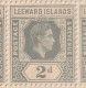 Leeward Island 1942 SG 103 Slate-  Grey Block Of 18 Stamps With Errors And Many Variety's,  ( Sh17) - Leeward  Islands