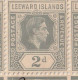 Leeward Island 1942 SG 103 Slate-  Grey Block Of 18 Stamps With Errors And Many Variety's,  ( Sh17) - Leeward  Islands