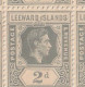 Delcampe - Leeward Island 1942 SG 103 Slate-  Grey Block Of 18 Stamps With Errors And Many Variety's,  ( Sh17) - Leeward  Islands