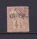 OBOCK 1892 TIMBRE N°3 OBLITERE - Gebraucht