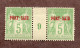 PORT SAID N°5 Paire Avec Milésime Nxx B/TB Cote 195 Euros !!!RARE - Unused Stamps
