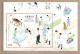 Hong Kong 2023-4 A Tribute To Healthcare Workers Set+M/S MNH Medicine Computer Microscope Dentist Dental Worker - Neufs