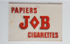 Buvard Papiers Job Cigarettes - Tabacco & Sigarette