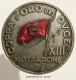 FASCISMO MOTTARONE PIEMONTE COPPA D’ORO DEL DUCE A.XIII° 1935 DISTINTIVO GARA DI SCI - Italien