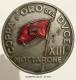 Delcampe - FASCISMO MOTTARONE PIEMONTE COPPA D’ORO DEL DUCE A.XIII° 1935 DISTINTIVO GARA DI SCI - Italie