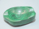 Delcampe - -ANCIEN CENDRIER En MALACHITE PIERRE VERITABLE COLLECTION VITRINE BIJOUX   E - Andere & Zonder Classificatie