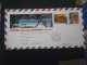 OCEANIE TAHITI OCEANIA LETTRE ENVELOPPE COURRIER CACHET CENTRE TRI AVION FAAA ILE TAHITI - Briefe U. Dokumente