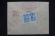TURQUIE - Enveloppe En Recommandé De Taahhütlü Pour Paris En 1945, Affranchissement Recto/verso   - L 149720 - Briefe U. Dokumente