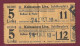 180124A - AUTRICHE 1910 Billets Cinéma LINZ Kolosseum Schillerplatz Reihe 5 Links  - Linz