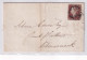 GRAN BRETAGNA  1842 LETTERA DA KILMARNOCK  AFF. 1P ANNULLO CROCE DI MALTA - Covers & Documents
