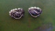 B12 / PETITE BOUCLE D OREILLE INCRIT FRANCE DESSUS ARGENT ?? - Earrings