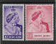 HONG KONG 1948 SILVER WEDDING SET LIGHTLY MOUNTED MINT Cat £278+ - Neufs