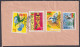 Ghana 1967, Forest Kingfisher, Maize, Mace, Commelina, Letter To Germany - Ghana (1957-...)