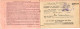 Germany, 1937, Vintage Train Ticket - Dining Saloon & Sleeping Wagon - Other & Unclassified