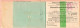 Germany, 1937, Vintage Train Ticket - Dining Saloon & Sleeping Wagon - Other & Unclassified