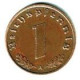 ALLEMAGNE / 1 REICHSPFENNIG / 1938 A/ ETAT SUP / 1.93 G. - 1 Reichspfennig