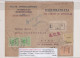 OCC. ANGLO-AMERICANA LETTERA RACCOMANDATA DA GESSO PER BARI 4-7-1944 - Britisch-am. Bes.: Sizilien