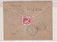 OCC. ANGLO-AMERICANA LETTERA RACCOMANDATA DA GESSO PER BARI 4-7-1944 - Britisch-am. Bes.: Sizilien