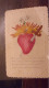 XIX EME Image Pieuse Religieuse Santino Holy Card PEINTE MAIN - Devotieprenten