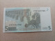 5 Euros De La Segunda Firma Trichet Plancha M015A, V De España, UNC - 5 Euro