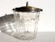 JOLI ANCIEN SEAU A GLACON BOITE POT A BISCUIT BONBONNIERE En VERRE GRAVÉ De 1900 / ART DE LA TABLE, DECORATIF (0901.11) - Glass & Crystal