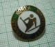 Corée KOREA Gymnastic Association (KGA), Gymnastique, Ginnastica, Turnen, Vintage Enamel Button Badge, Abzeichen  Ds1226 - Gymnastiek