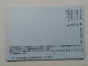 T-202- JAPAN, Japon, Nipon, Carte Prepayee, Prepaid Card, RAILWAY, TRAIN, CHEMIN DE FER - Trains