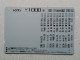 T-539- JAPAN, Japon, Nipon, Carte Prepayee, Prepaid Card, RAILWAY, TRAIN, CHEMIN DE FER - Eisenbahnen