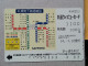 T-555- JAPAN, Japon, Nipon, Carte Prepayee, Prepaid Card, RAILWAY, TRAIN, CHEMIN DE FER - Trains