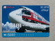 T-557- JAPAN, Japon, Nipon, Carte Prepayee, Prepaid Card, RAILWAY, TRAIN, CHEMIN DE FER, AVION, PLANE, AVIO - Treinen