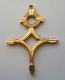 Pendentif CROIX DU SUD AGADES - Doré - Ethnics