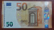 50 EURO S051D5 Italy Serie SF Ch 16  Lagarde Perfect UNC - 50 Euro